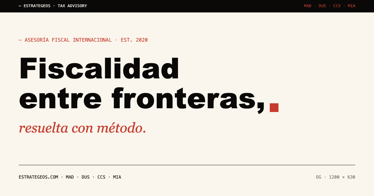 Estrategeos — Tax & Financial Advisors